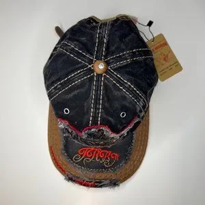 Rare Vintage TRUE RELIGION Hat Buddha Logo Embroidered, New With Tags